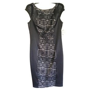 Brand new sexy black and nude dress